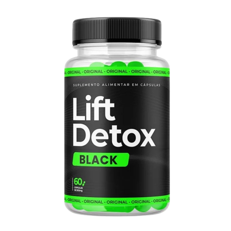 Lift Detox Black: Redução de inchaço e desintoxicação